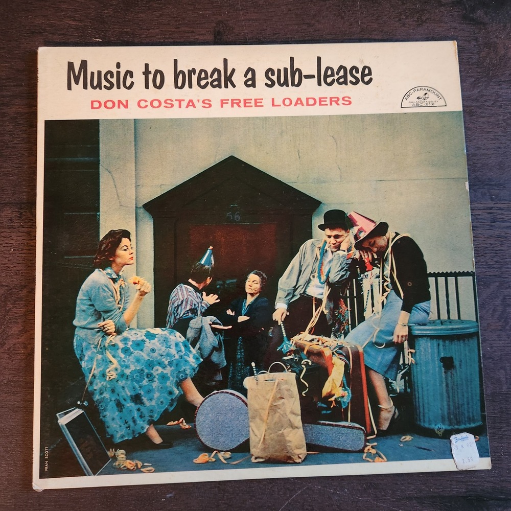 Don Costa's‎ Free Loaders - Music To Break A Sub-Lease Vinyl Record LP ABC-212